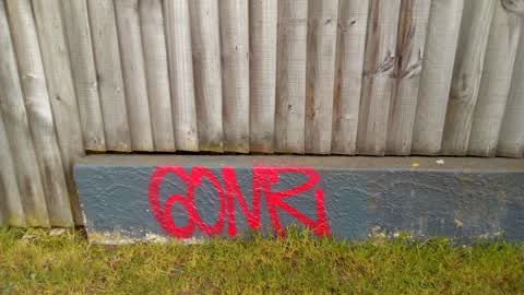 Graffiti, a report photo