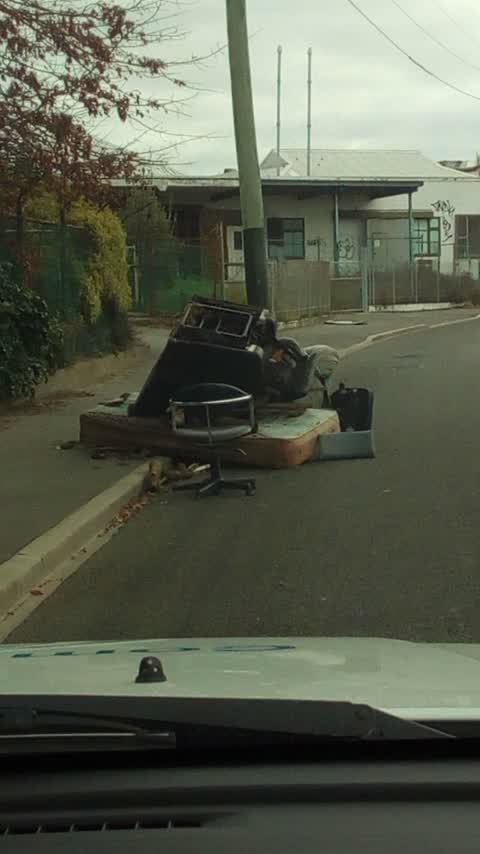 Rubbish/Recycling — a report photo