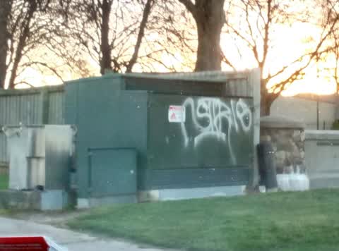 Graffiti — a report photo
