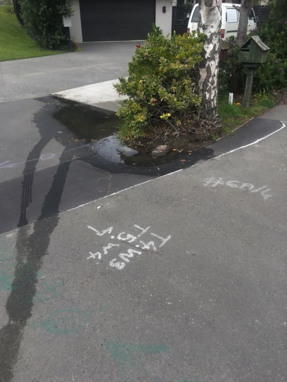 The photograph attached to this water supply report