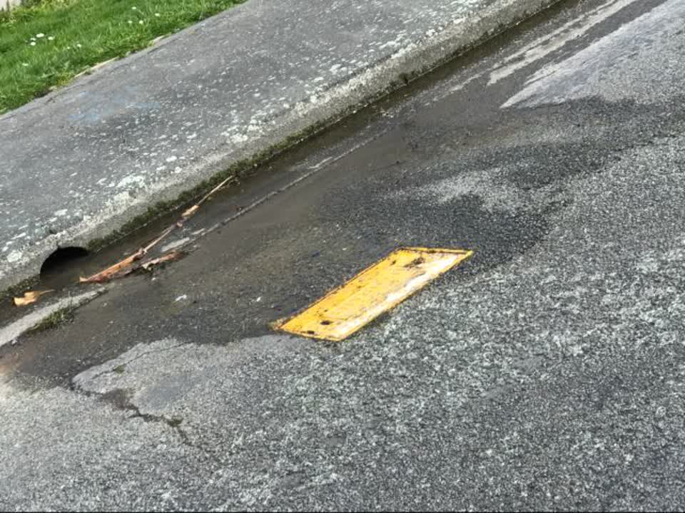 The photograph attached to this water supply report