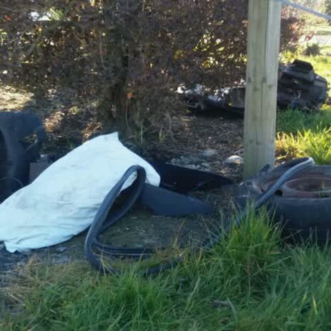 Rubbish/Recycling, a report photo