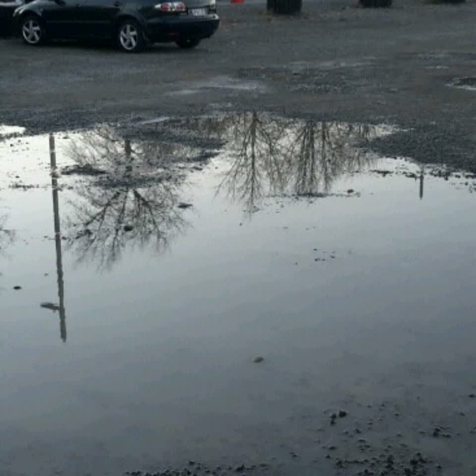 The photograph attached to this flooding report