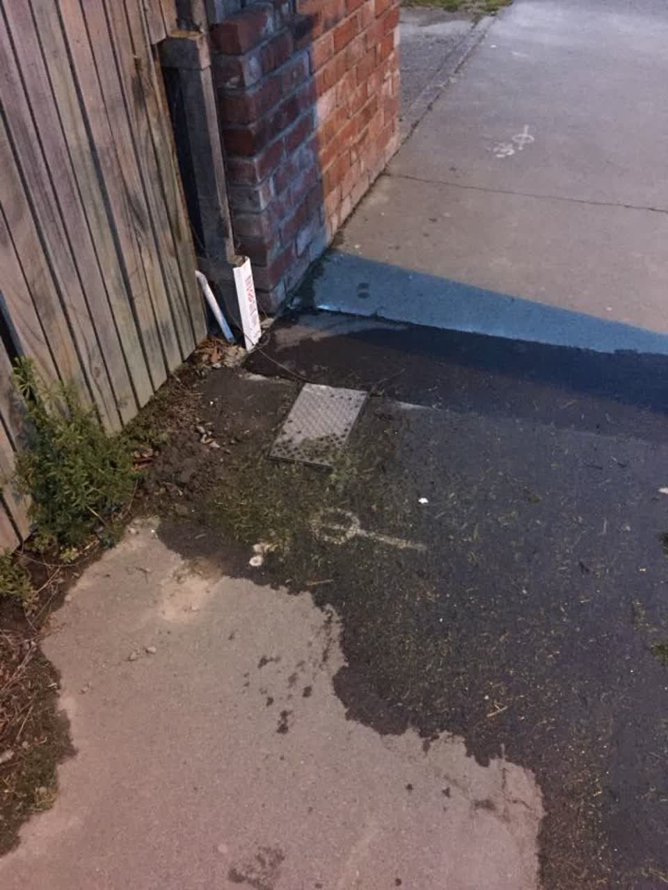 The photograph attached to this water supply report