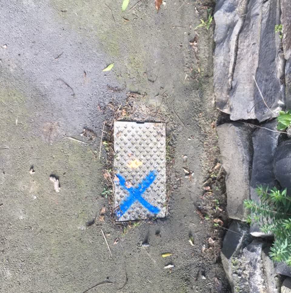 The photograph attached to this water supply report