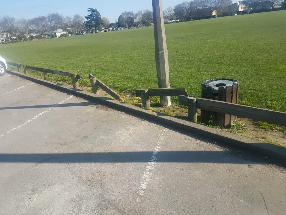 The photograph attached to this parks report