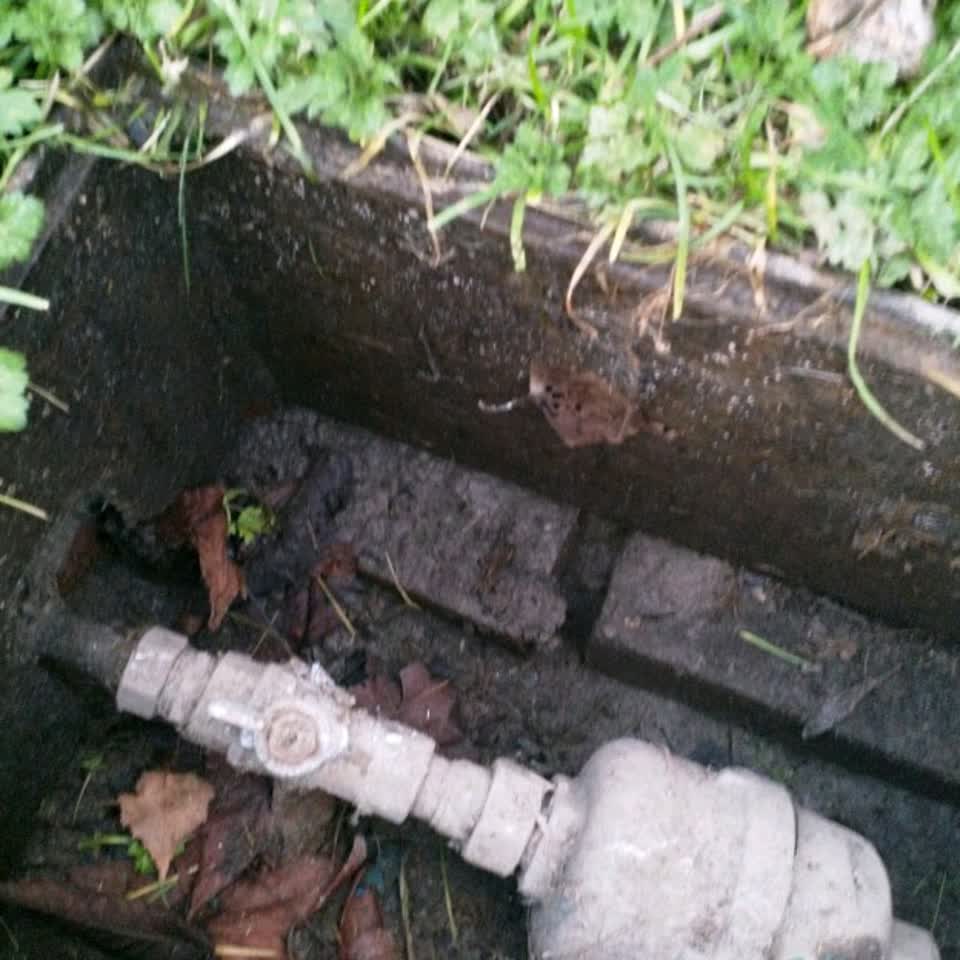 The photograph attached to this water supply report
