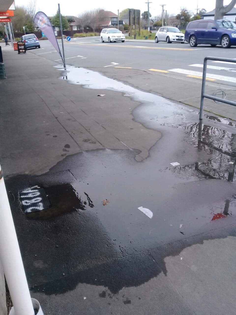 The photograph attached to this water supply report