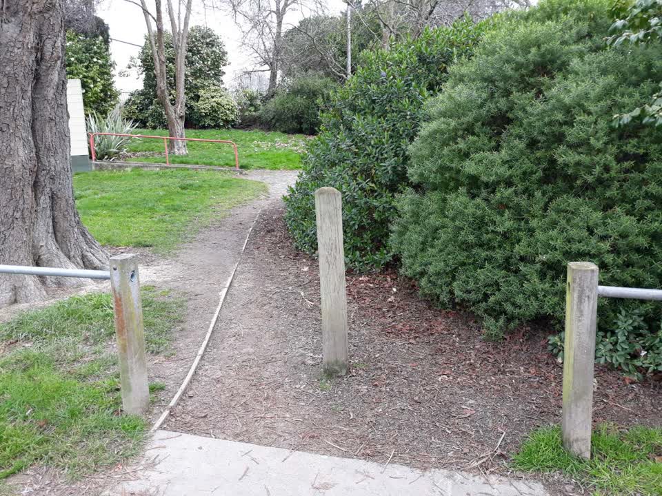 The photograph attached to this parks report