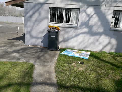 Rubbish/Recycling — a report photo