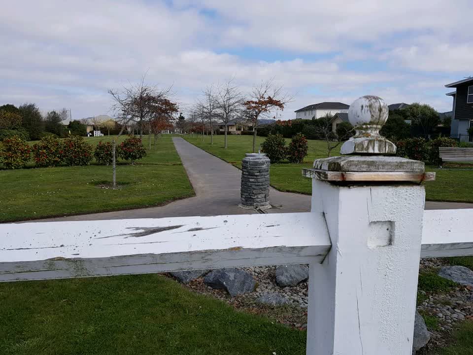 The photograph attached to this parks report