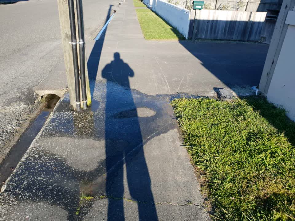 The photograph attached to this water supply report