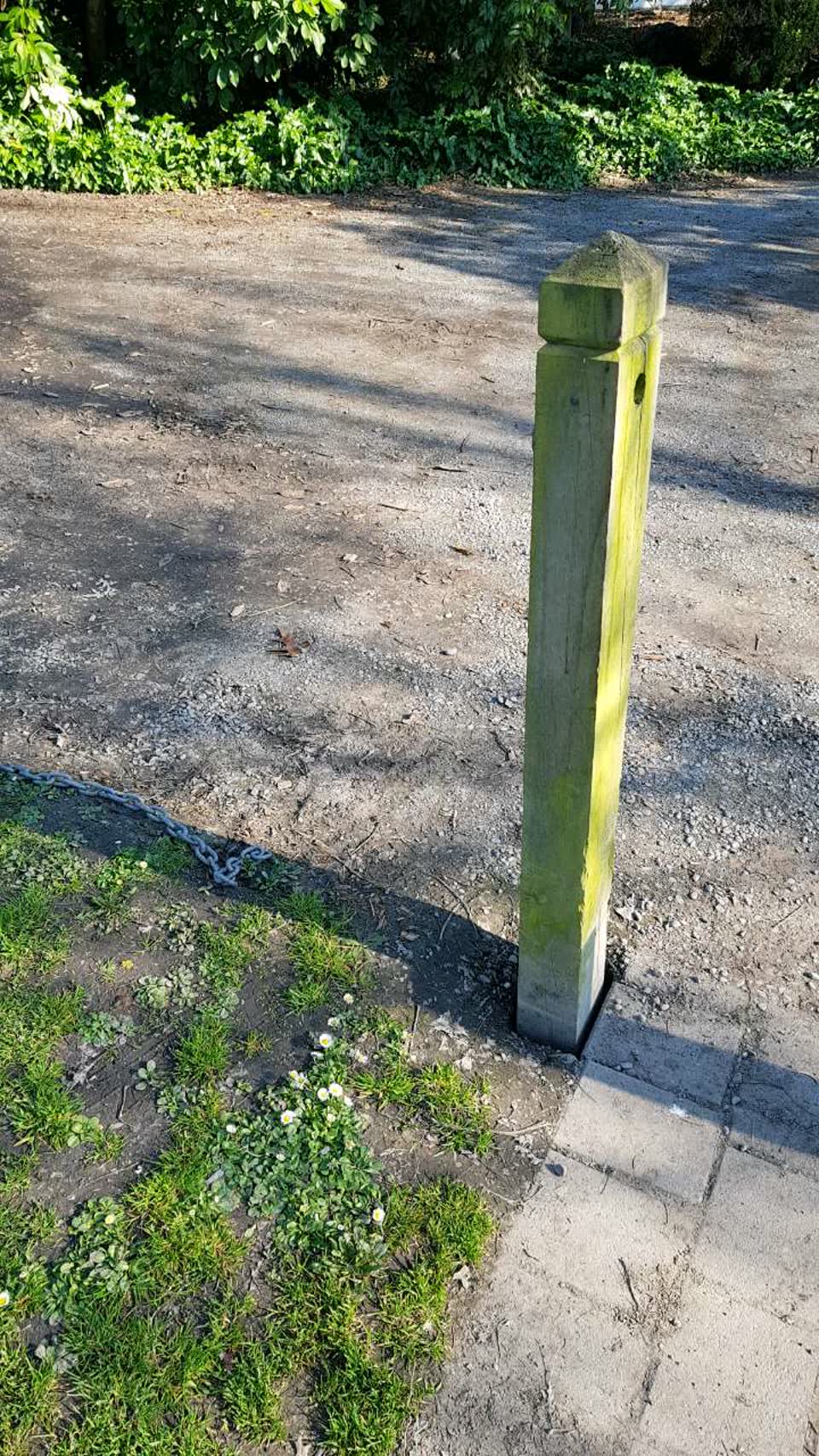 The photograph attached to this parks report
