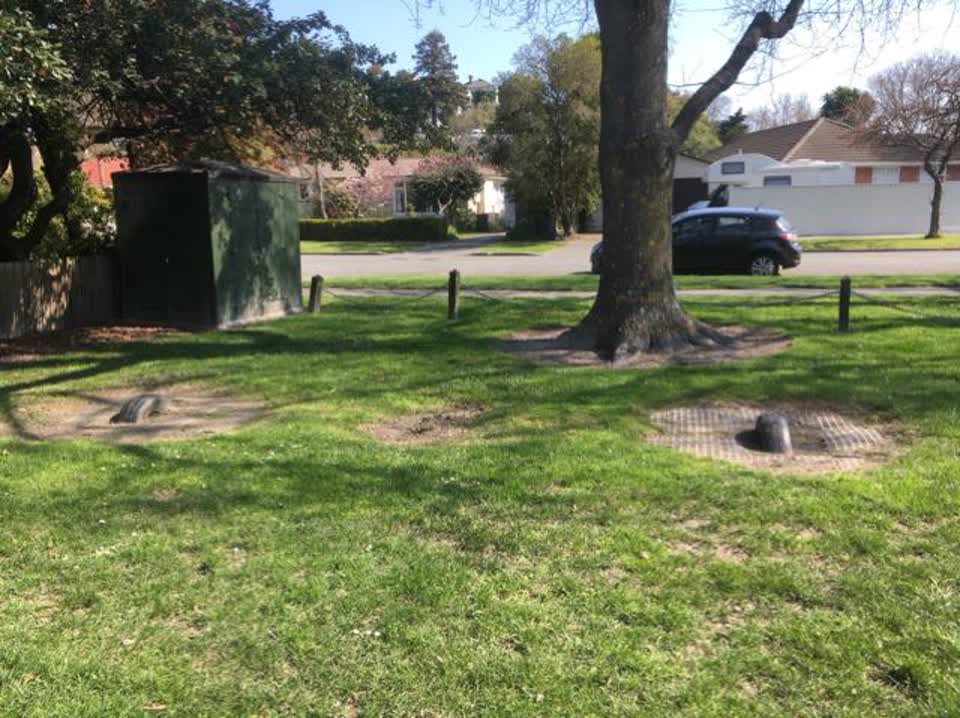 The photograph attached to this parks report