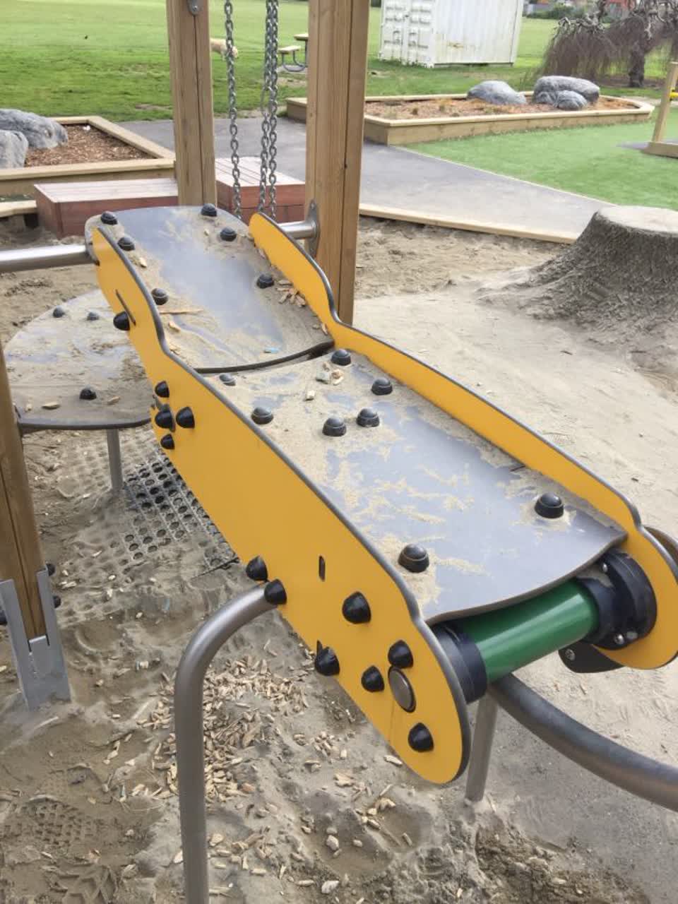 The photograph attached to this parks report