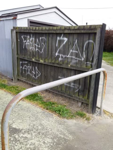 Graffiti, a report photo