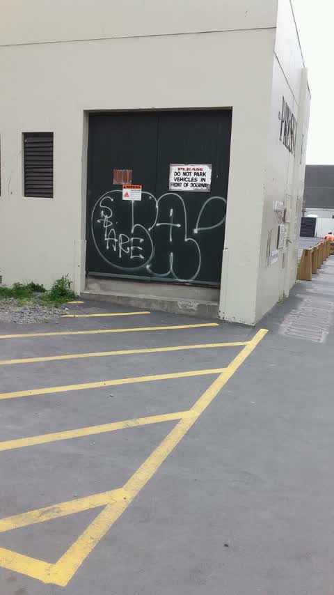 Graffiti, a report photo