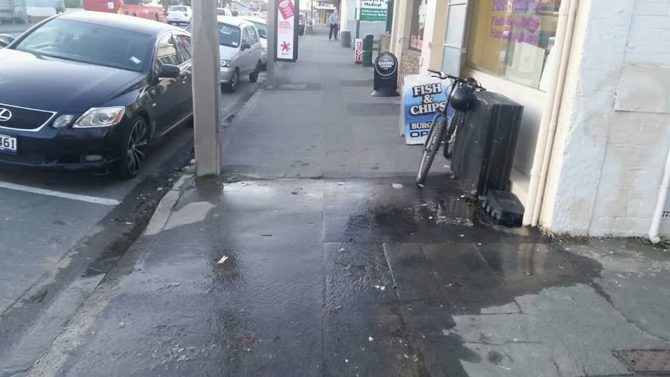 The photograph attached to this water supply report