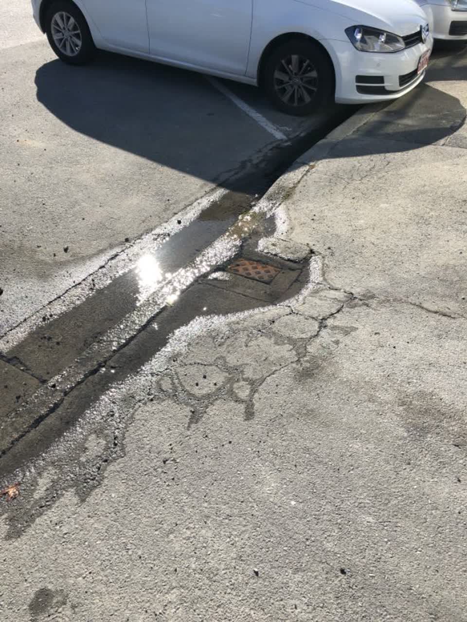 The photograph attached to this water supply report