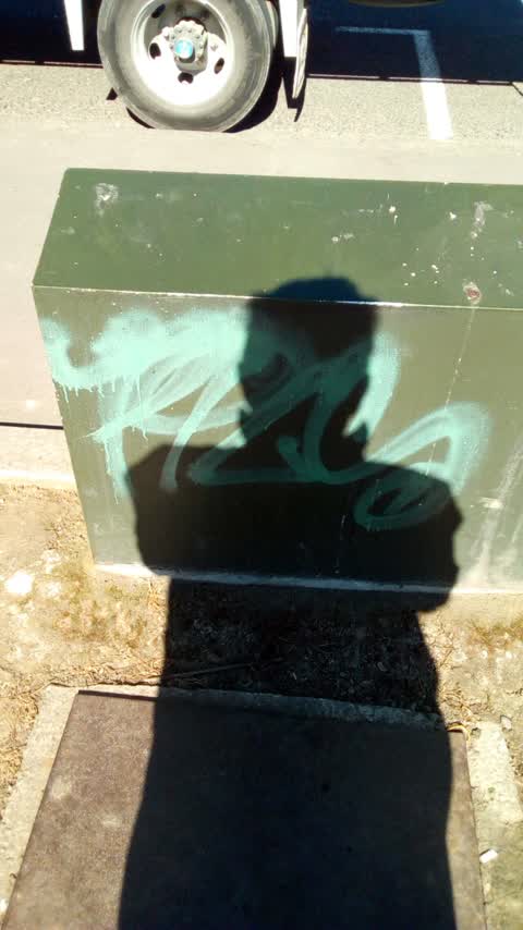Graffiti, a report photo