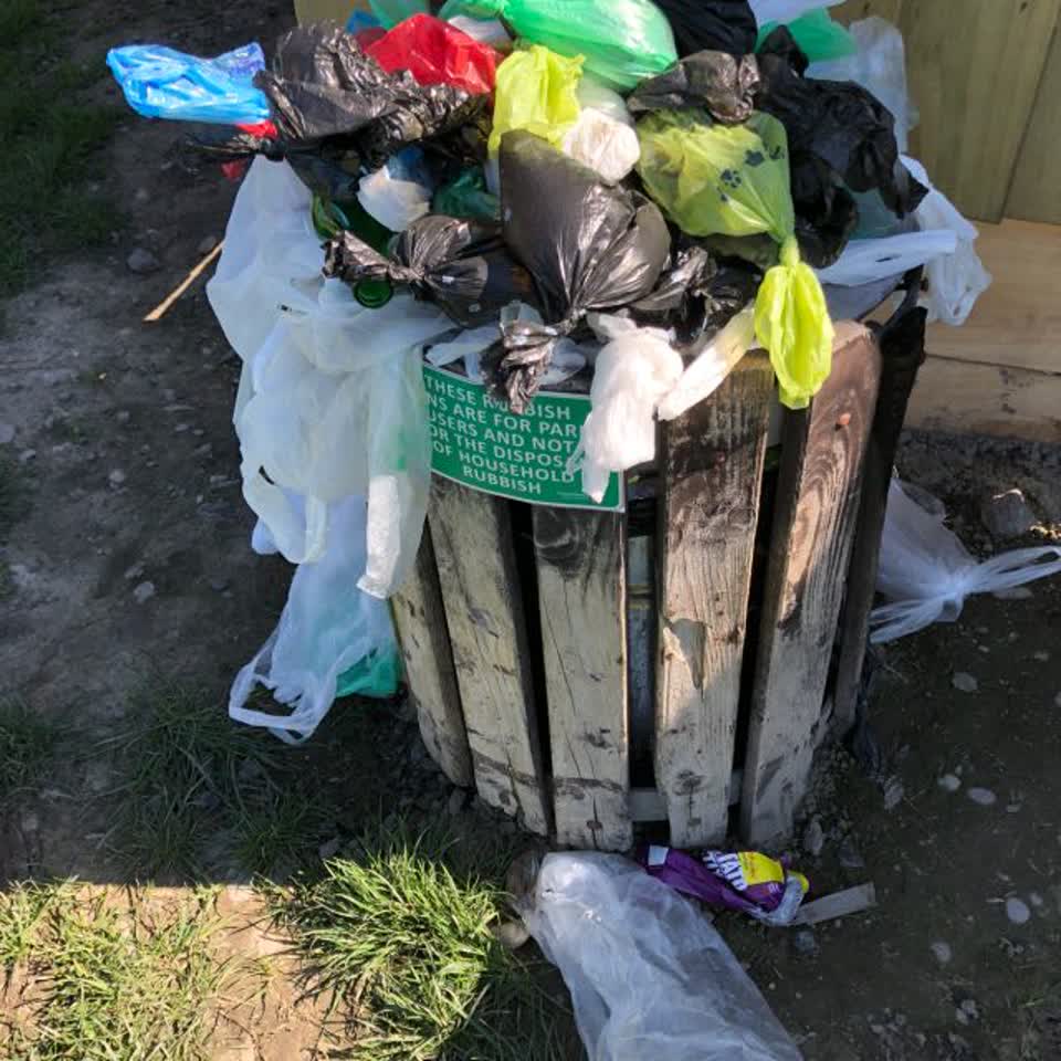 The photograph attached to this parks report