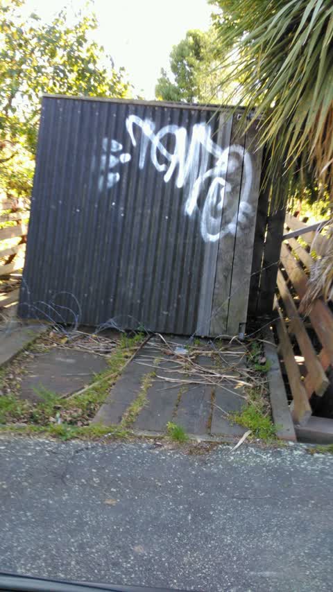 Graffiti, a report photo