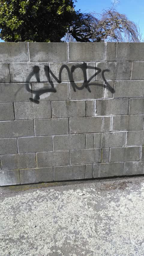Graffiti, a report photo