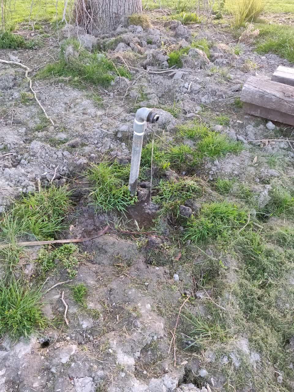 The photograph attached to this water supply report