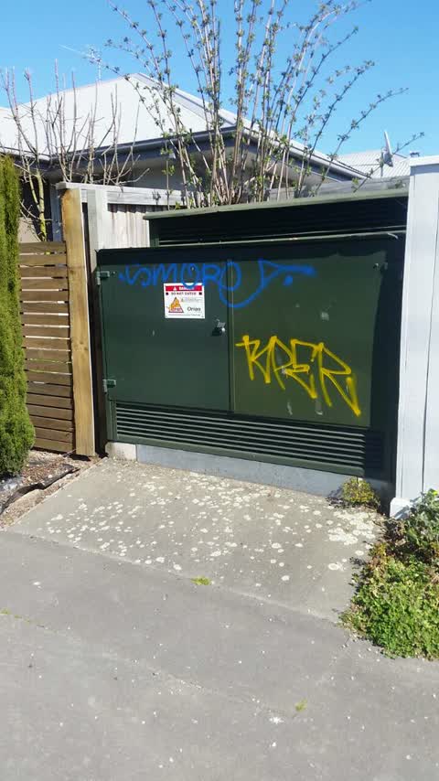Graffiti, a report photo