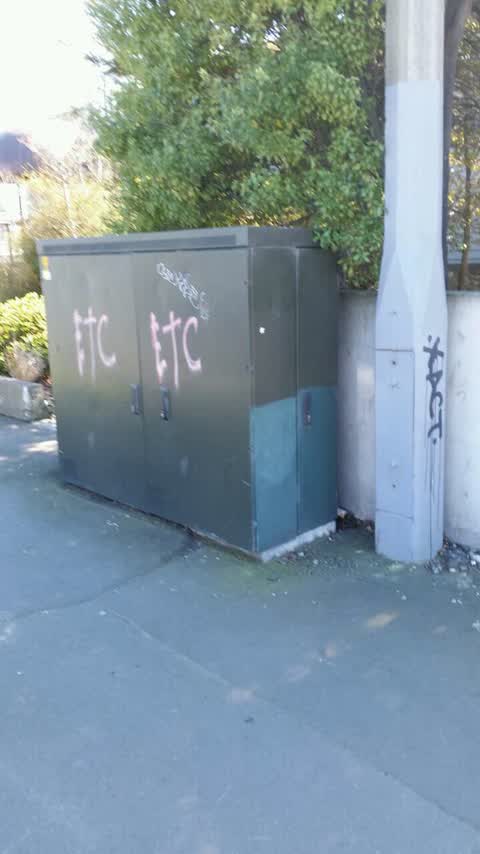 Graffiti, a report photo