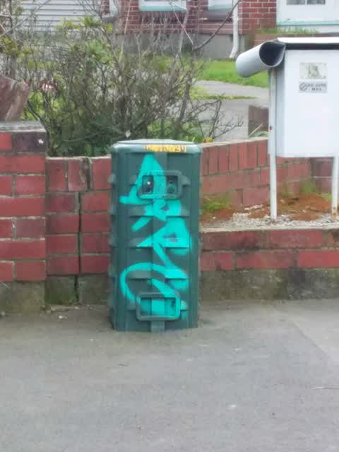 Graffiti, a report photo