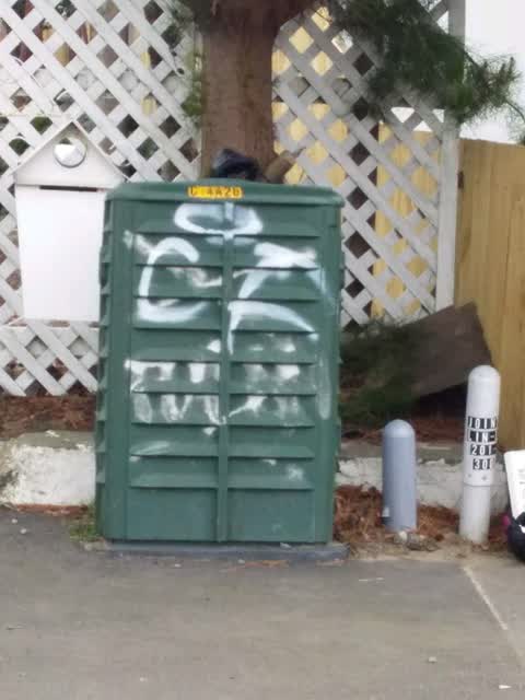 Graffiti, a report photo