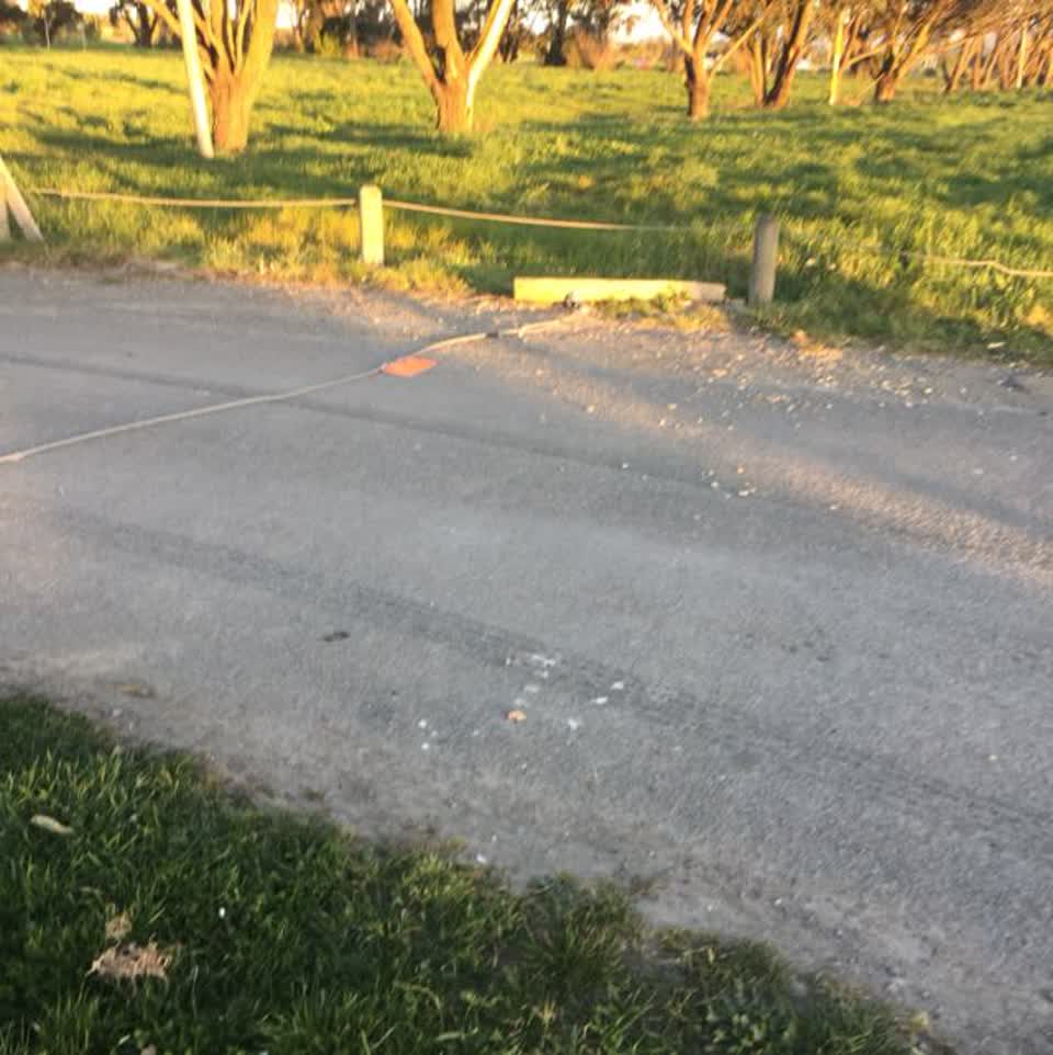 The photograph attached to this parks report