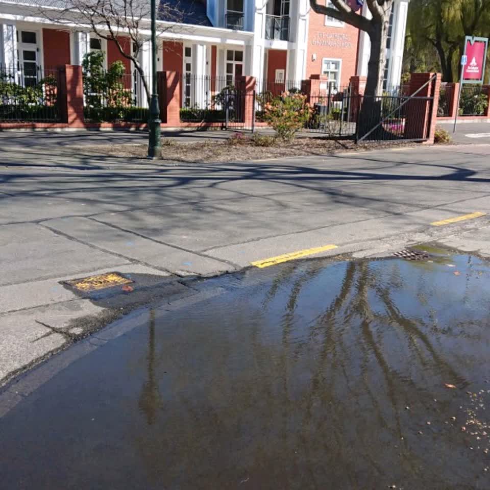 The photograph attached to this water supply report