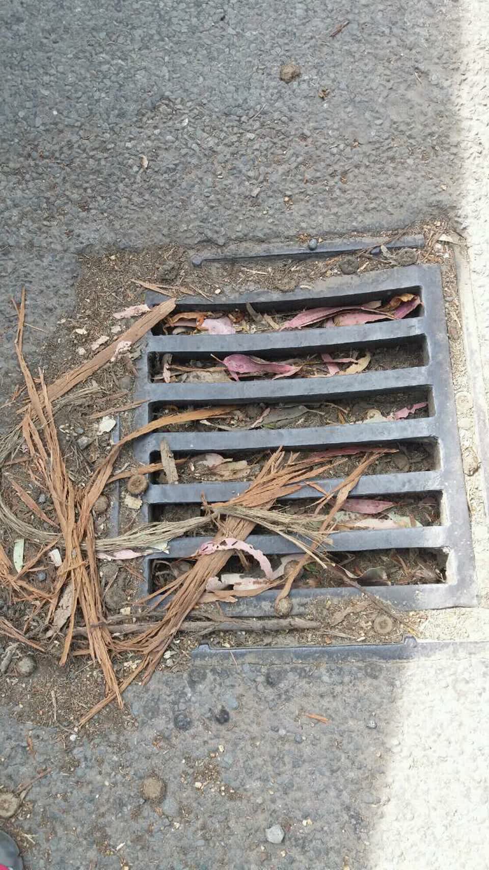 The photograph attached to this wastewater/stormwater report