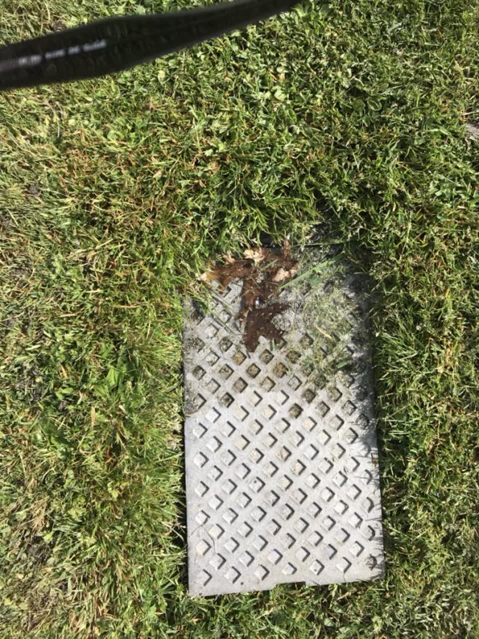 The photograph attached to this water supply report