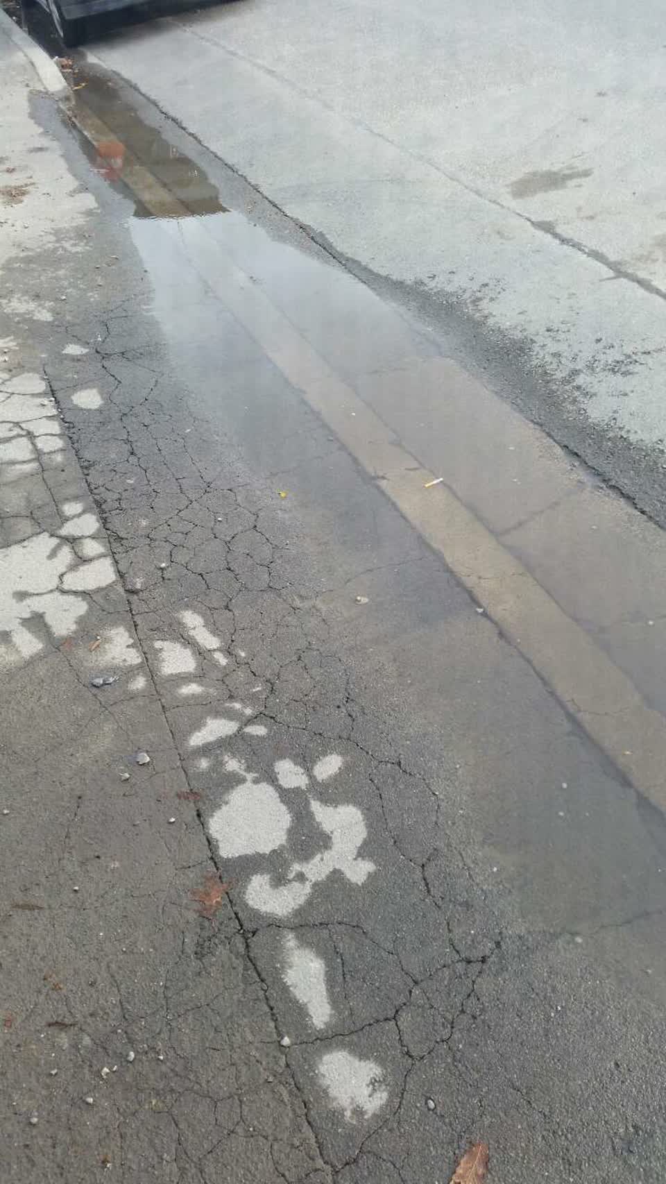 The photograph attached to this water supply report