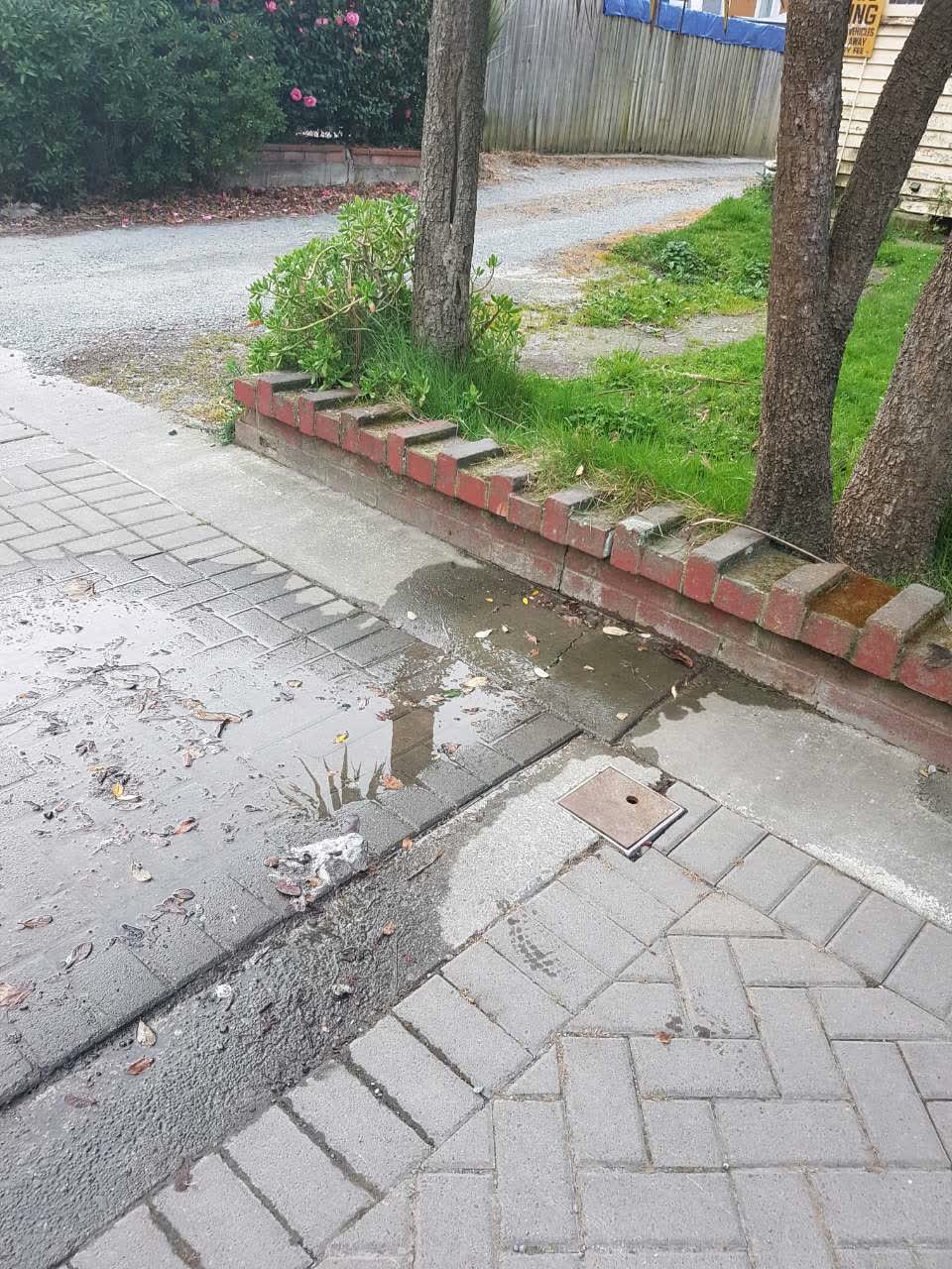 The photograph attached to this water supply report