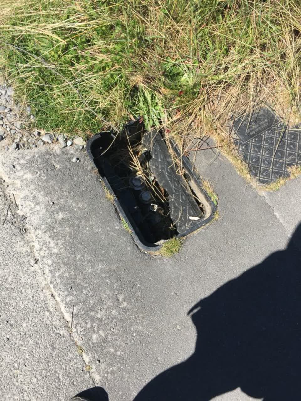 The photograph attached to this water supply report