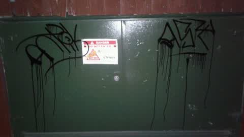 Graffiti, a report photo