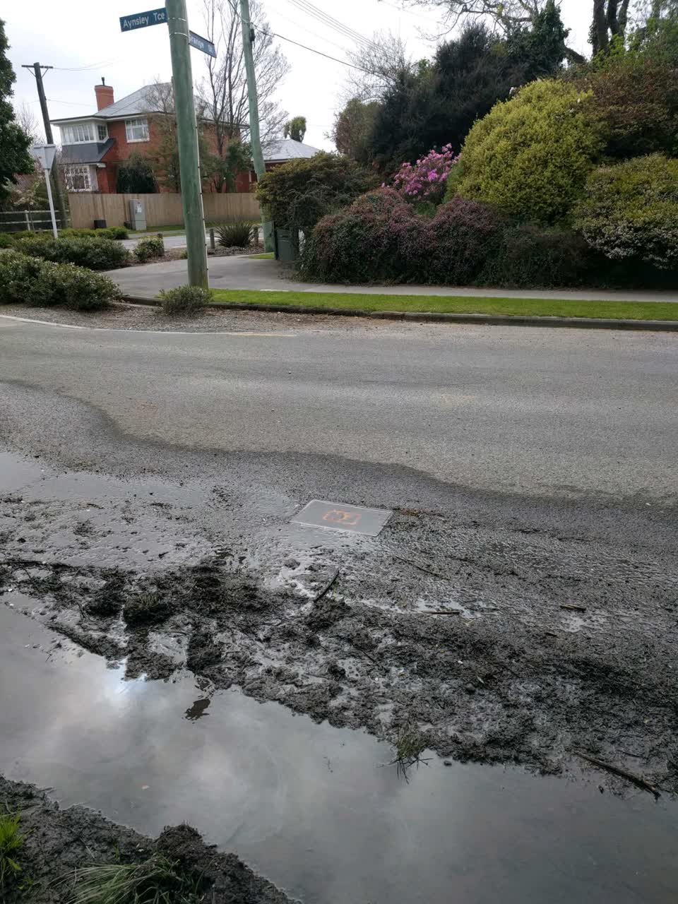 The photograph attached to this water supply report