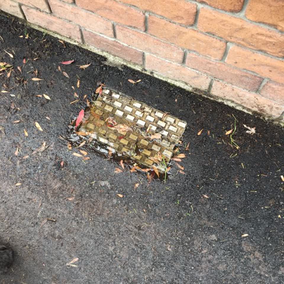 The photograph attached to this water supply report