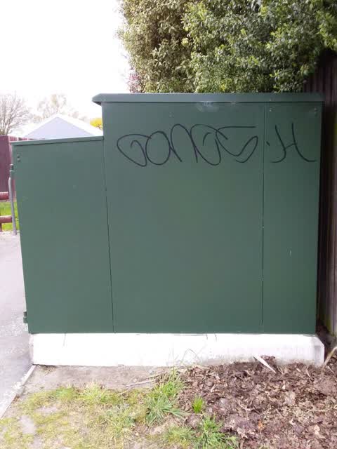 Graffiti, a report photo
