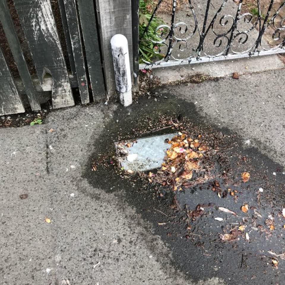 The photograph attached to this water supply report