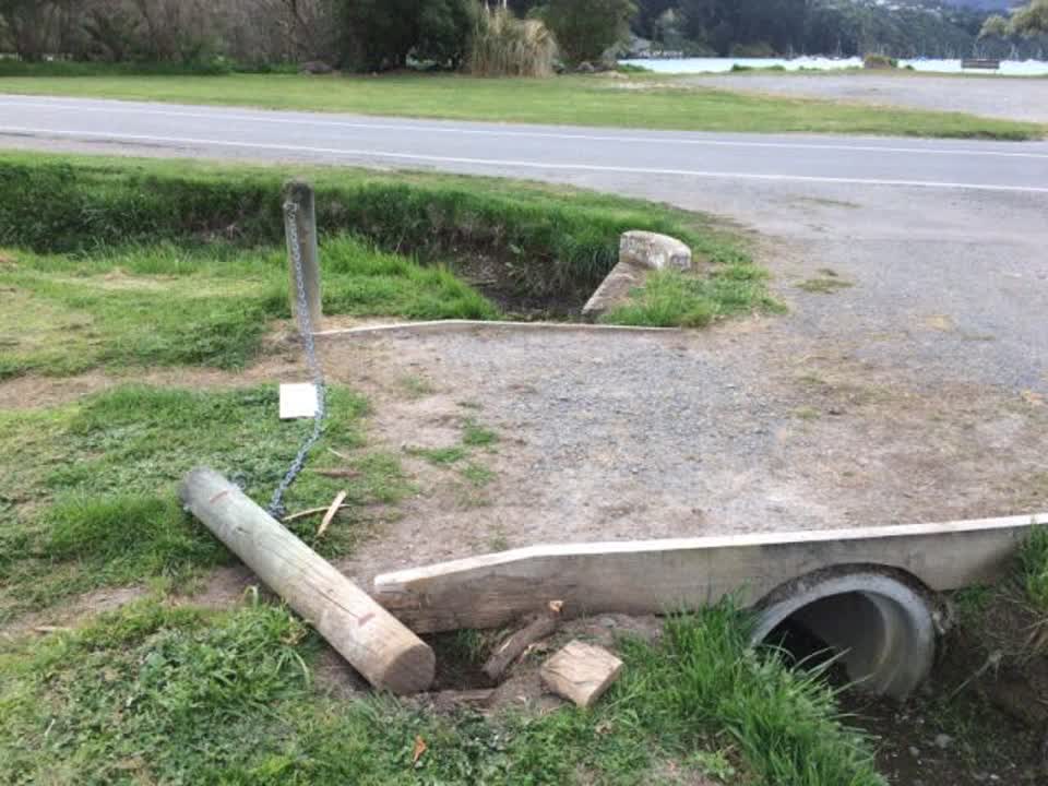 The photograph attached to this parks report