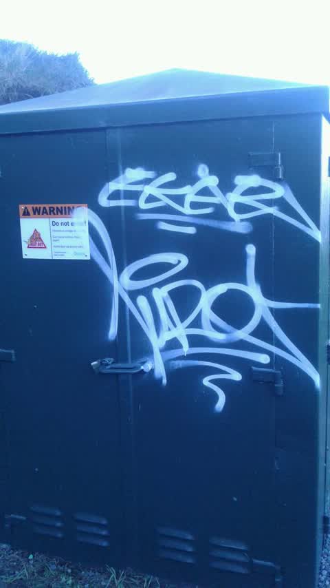 Graffiti, a report photo