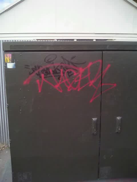 Graffiti — a report photo