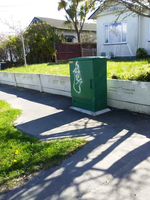 Graffiti, a report photo
