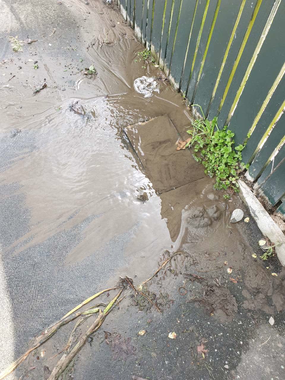 The photograph attached to this water supply report