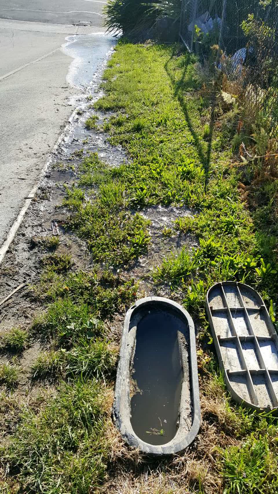 The photograph attached to this water supply report